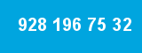 928 196 75 32